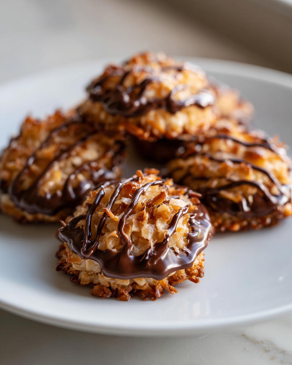 Homemade Samoas Cookies - detail 2