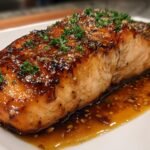 Honey Garlic Glazed Salmon