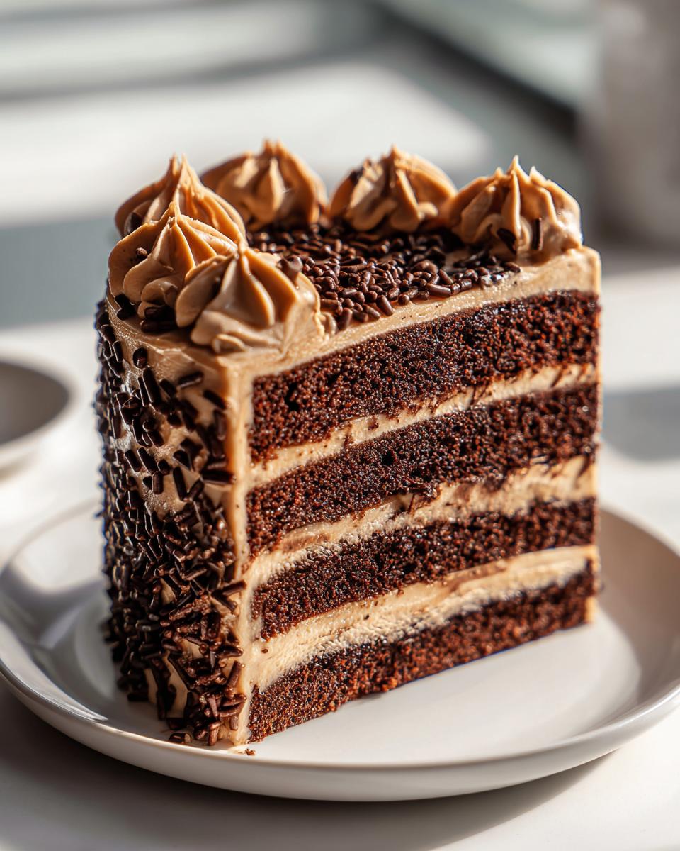 Kahlua Coffee Chocolate Layer Cake - detail 1