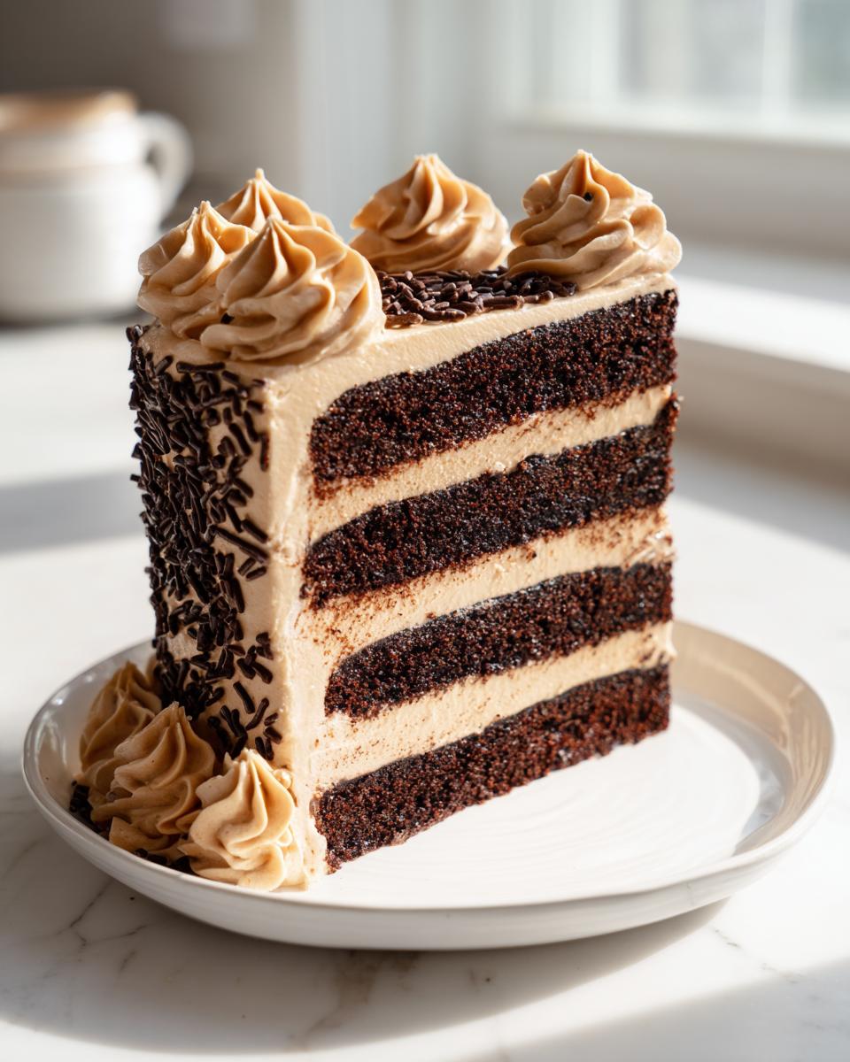 Kahlua Coffee Chocolate Layer Cake - detail 2