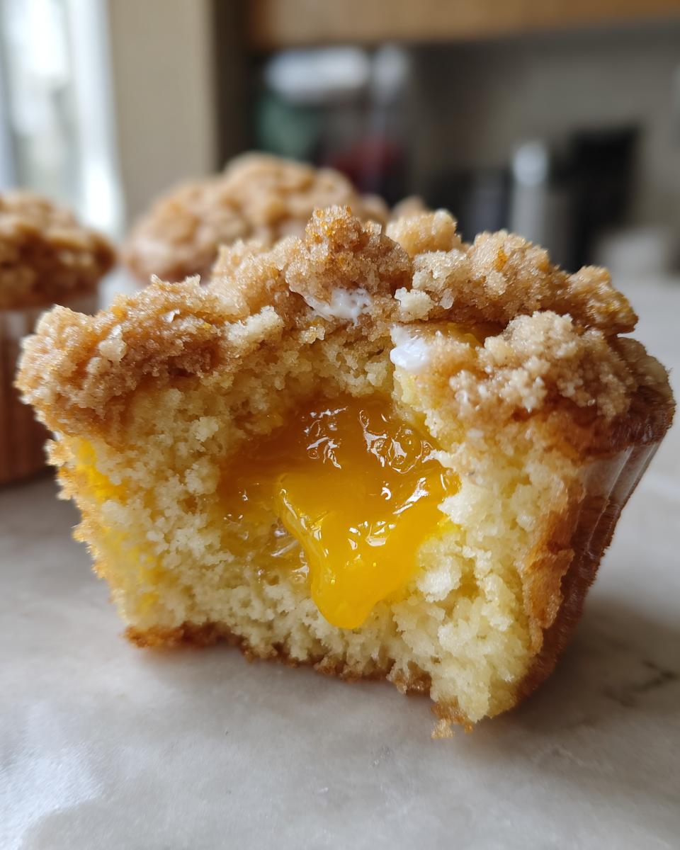 Lemon Curd Muffins - detail 1