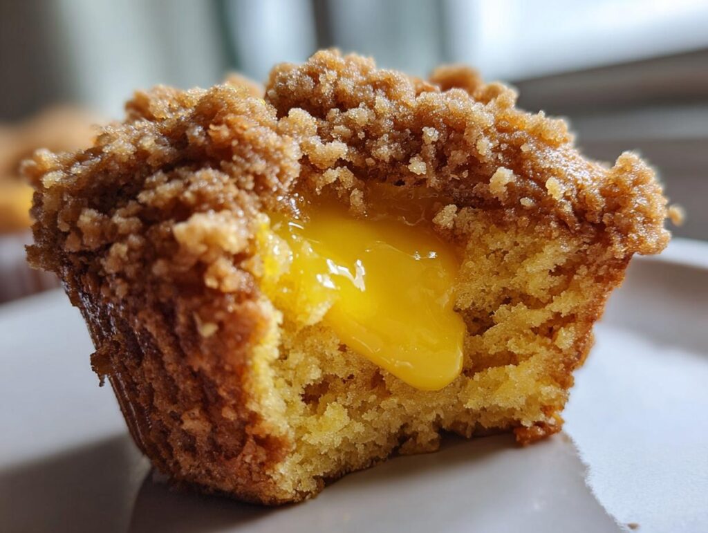 Lemon Curd Muffins