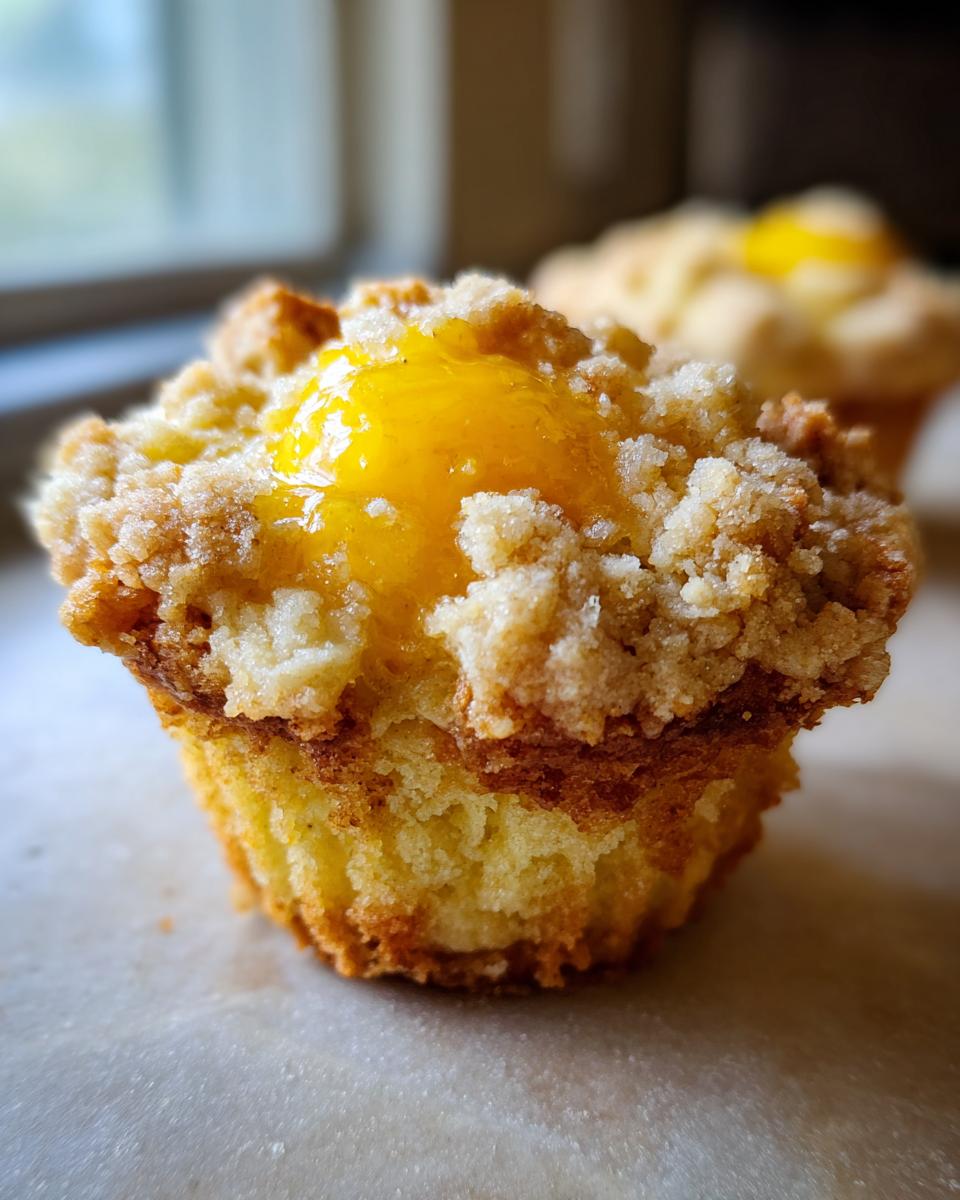 Lemon Curd Muffins - detail 2