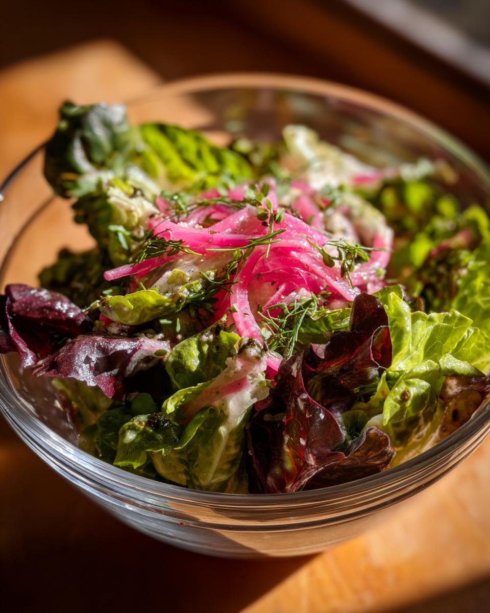 Liz’s Bistro Salad - detail 2