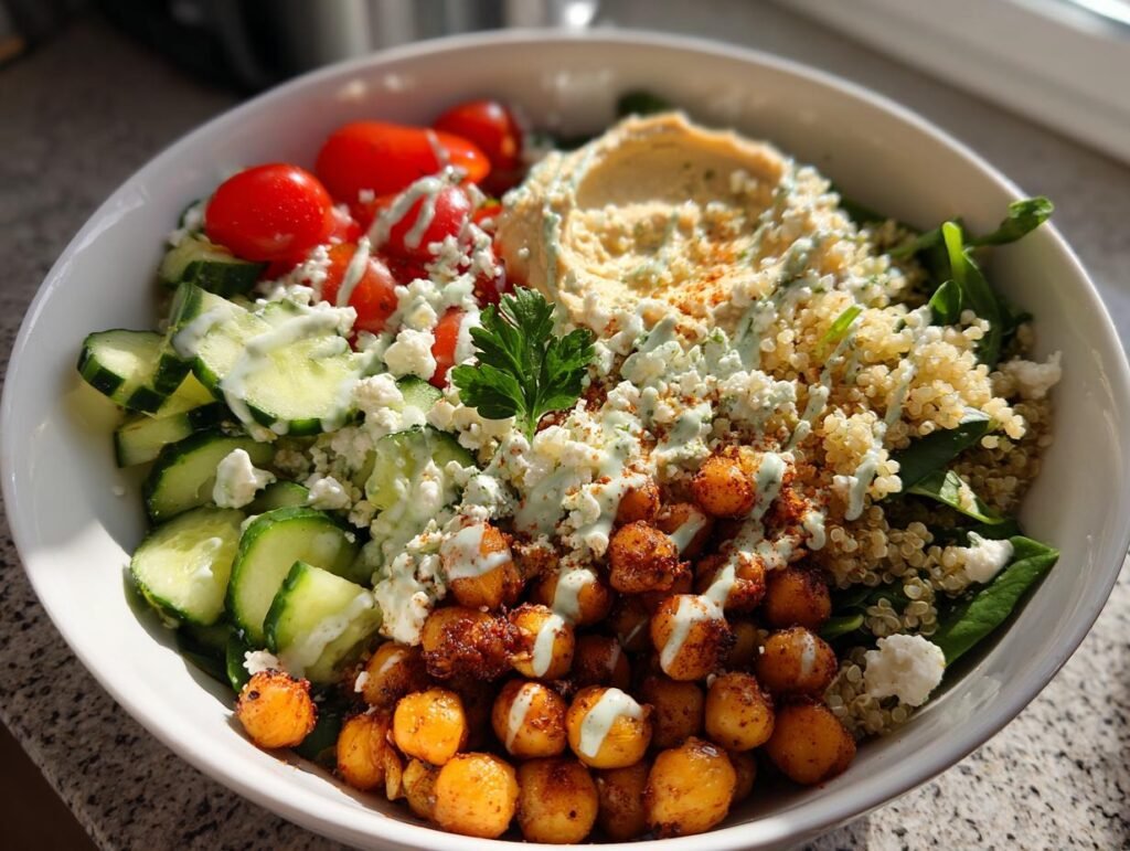 Mediterranean Quinoa Bowl