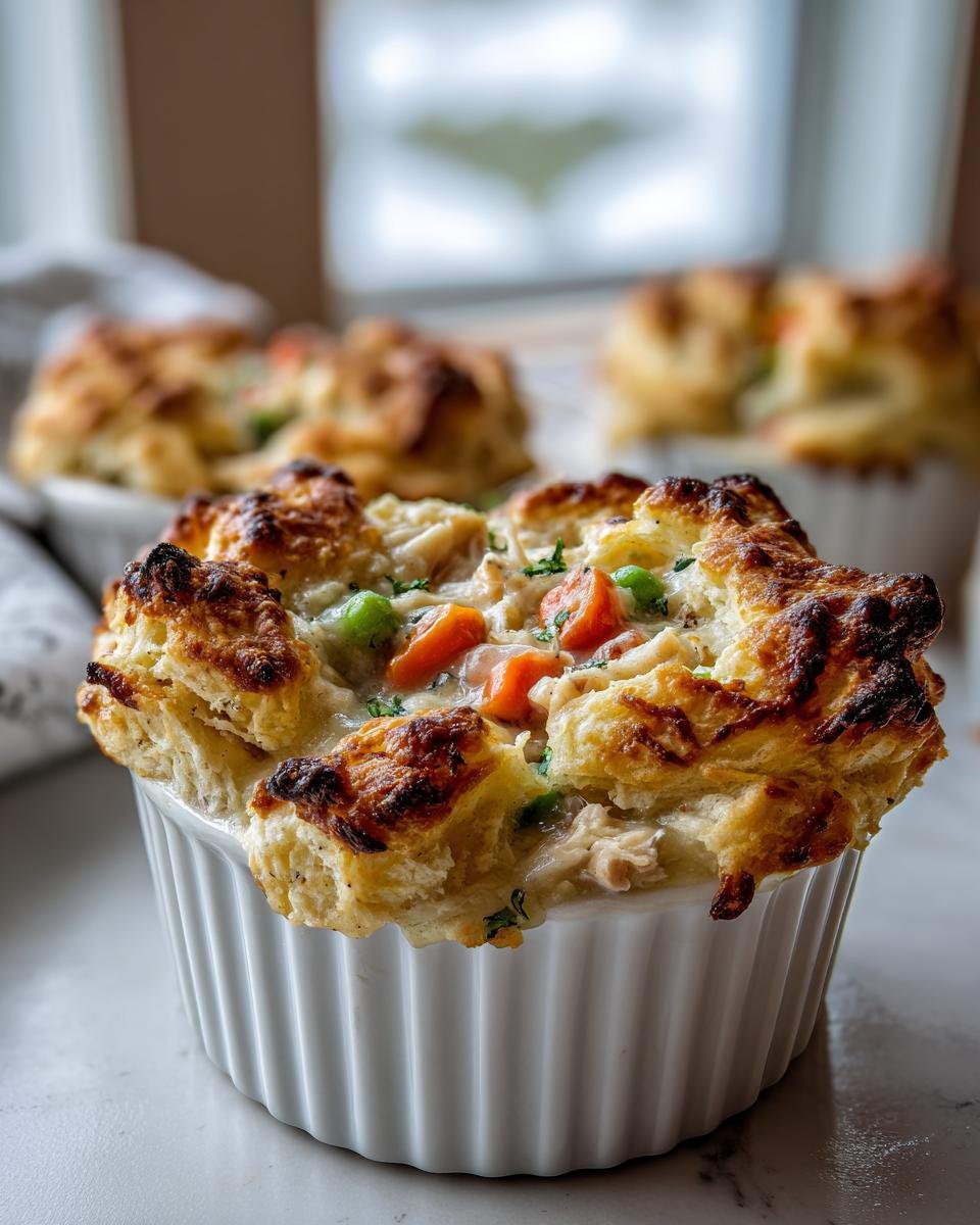 Mini Chicken Pot Pies - detail 2
