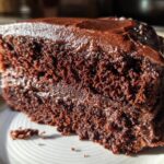 Moist & Fudgy Matilda’s Chocolate Cake