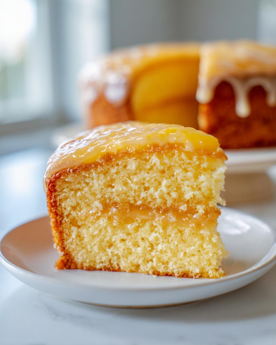 Moist Lemon Cake - detail 1