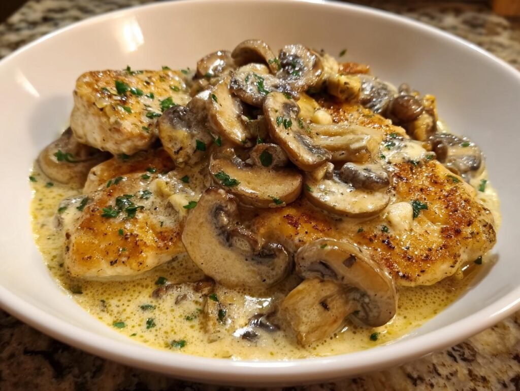 Mushroom Chicken