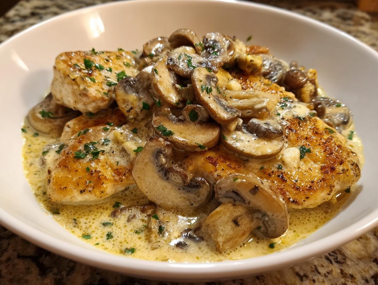 Mushroom Chicken