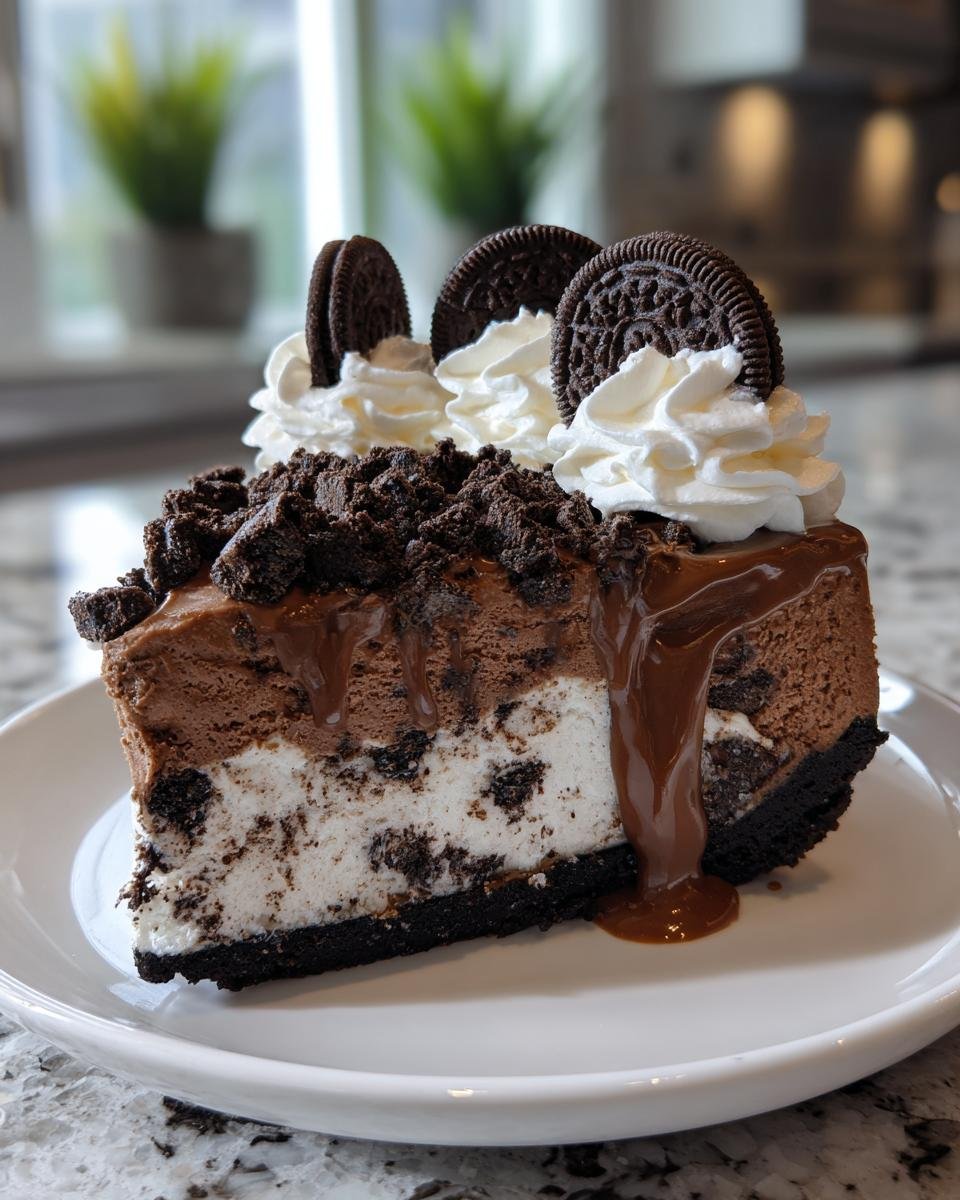 No-Bake Oreo Cheesecake - detail 1