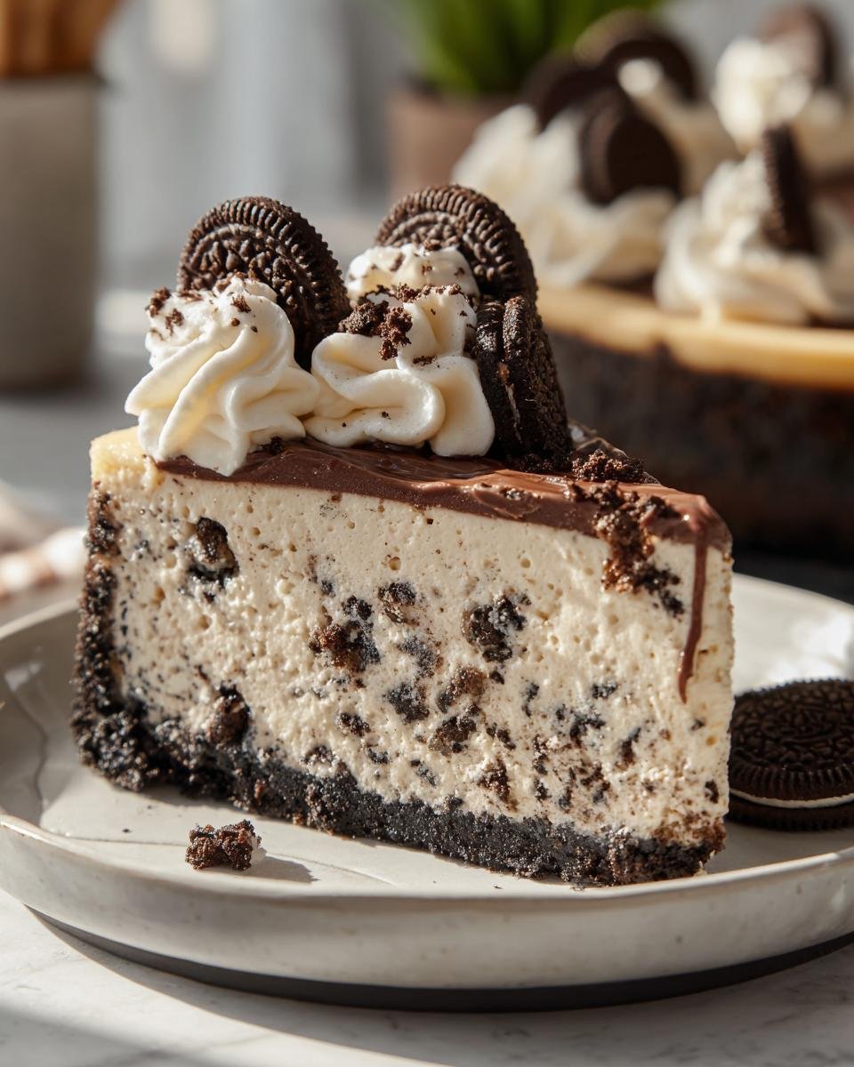 No-Bake Oreo Cheesecake - detail 2