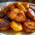 Pan Fried Cinnamon Bananas