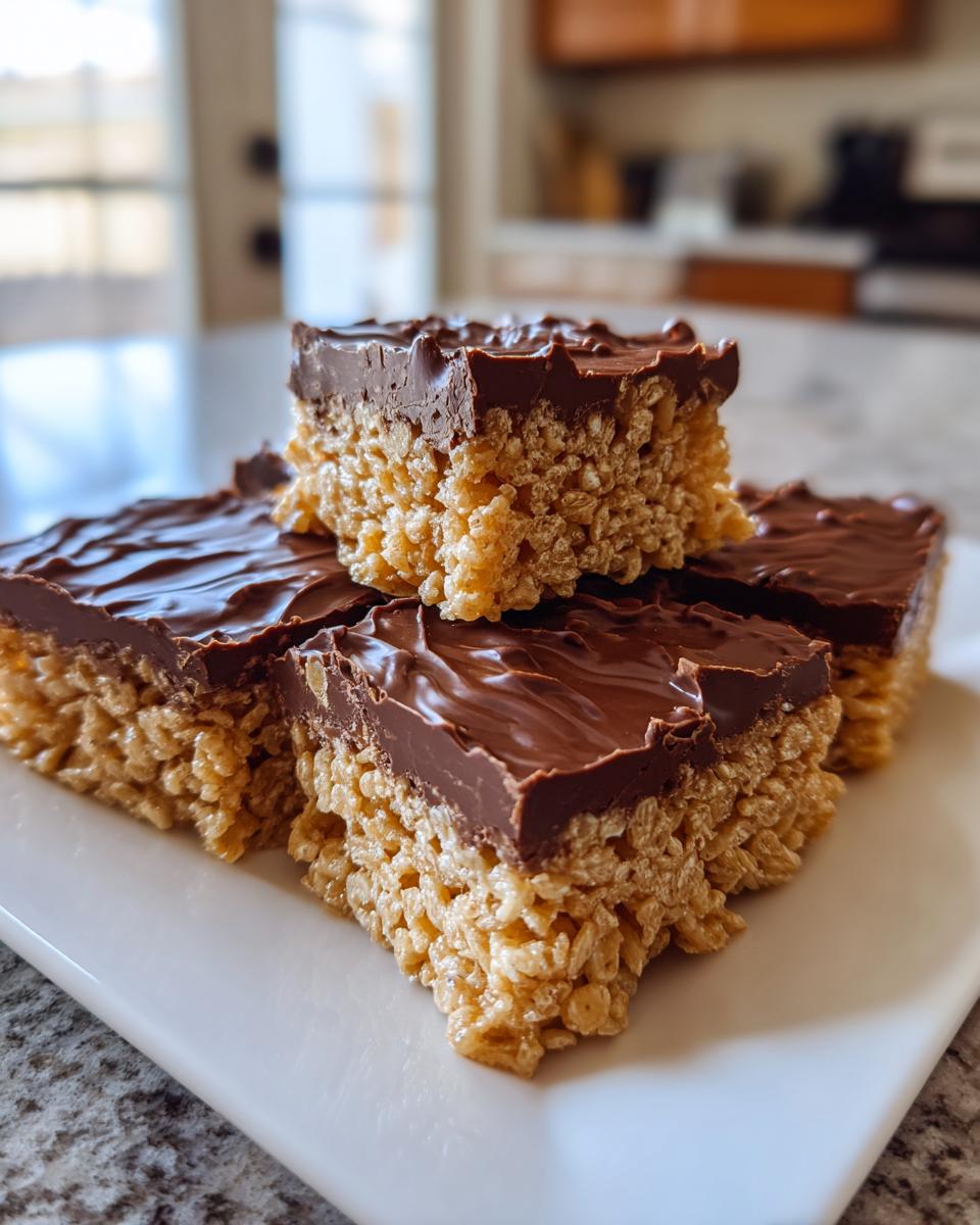 Peanut Butter Rice Krispie Treats - detail 1