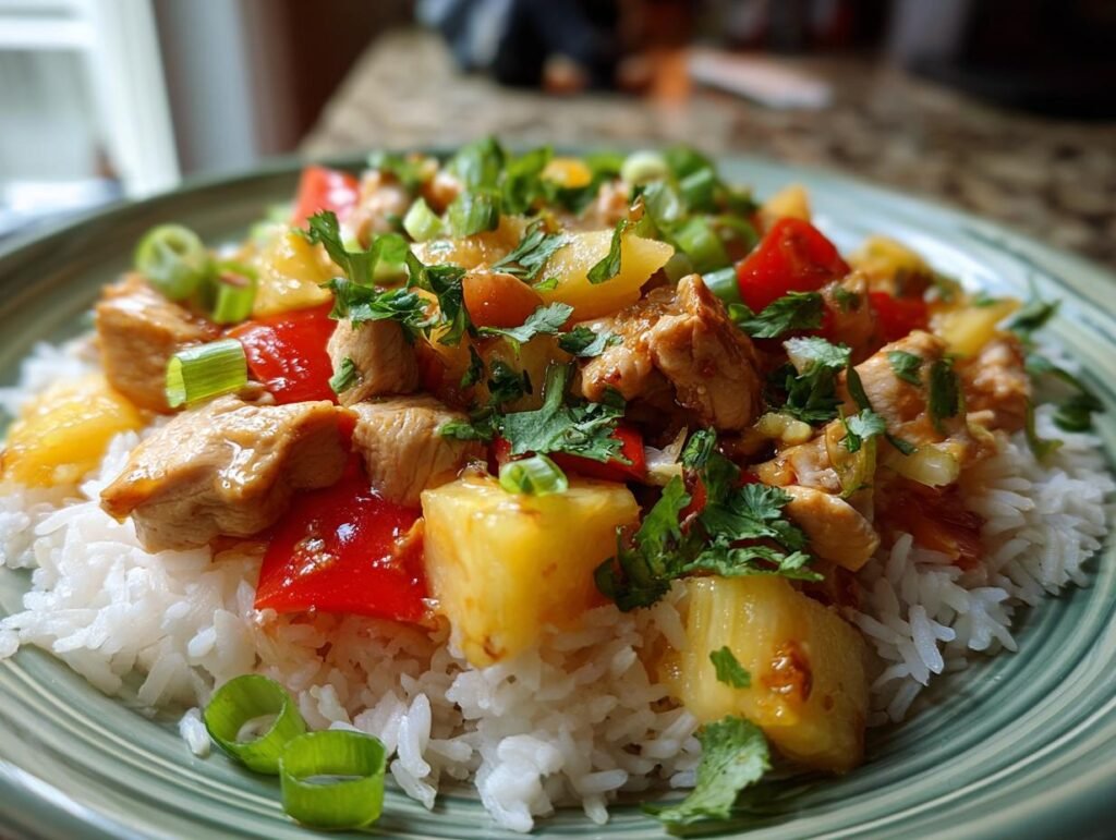 Pineapple Chicken and Rice