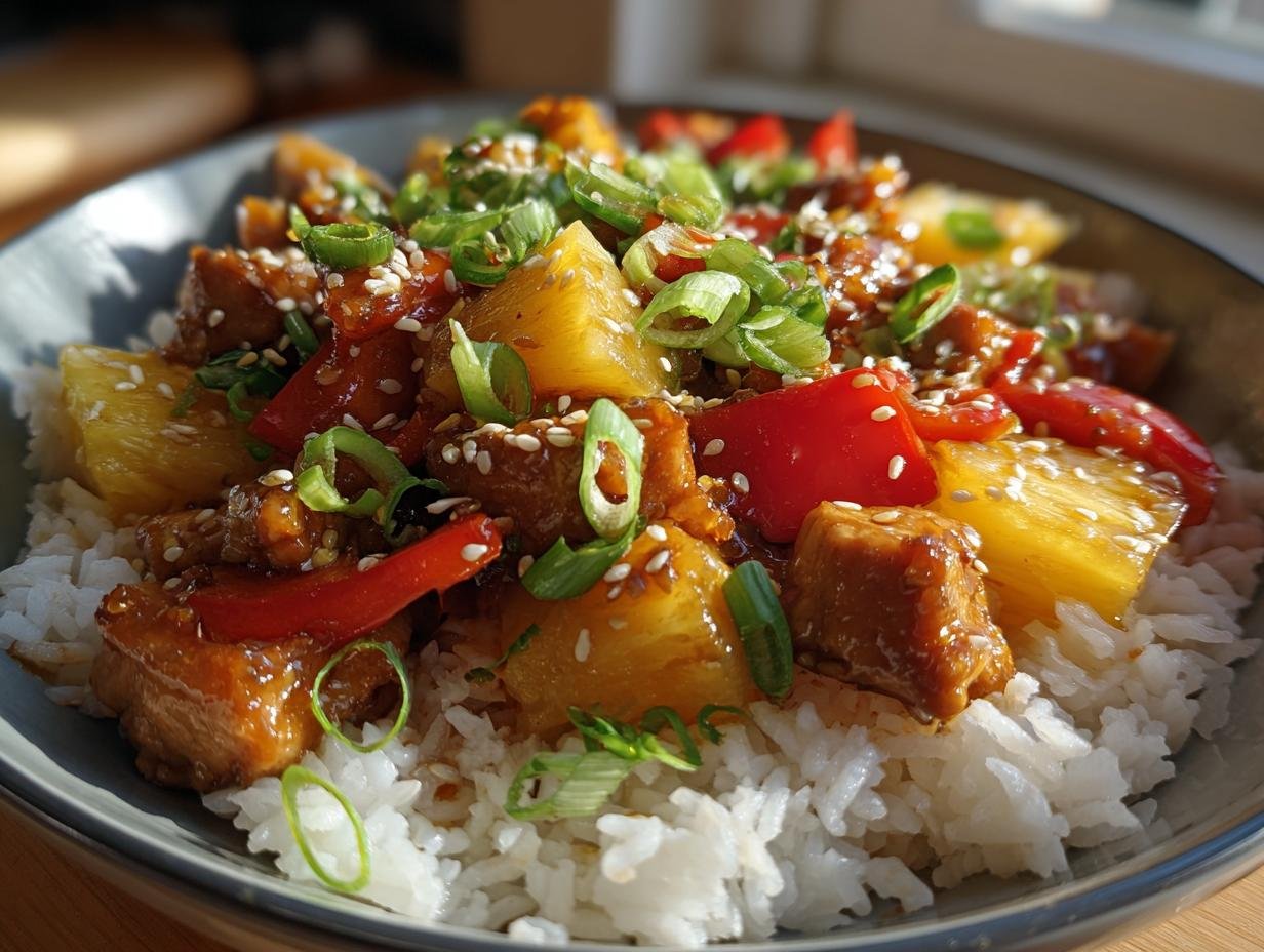 Pineapple Chicken and Rice