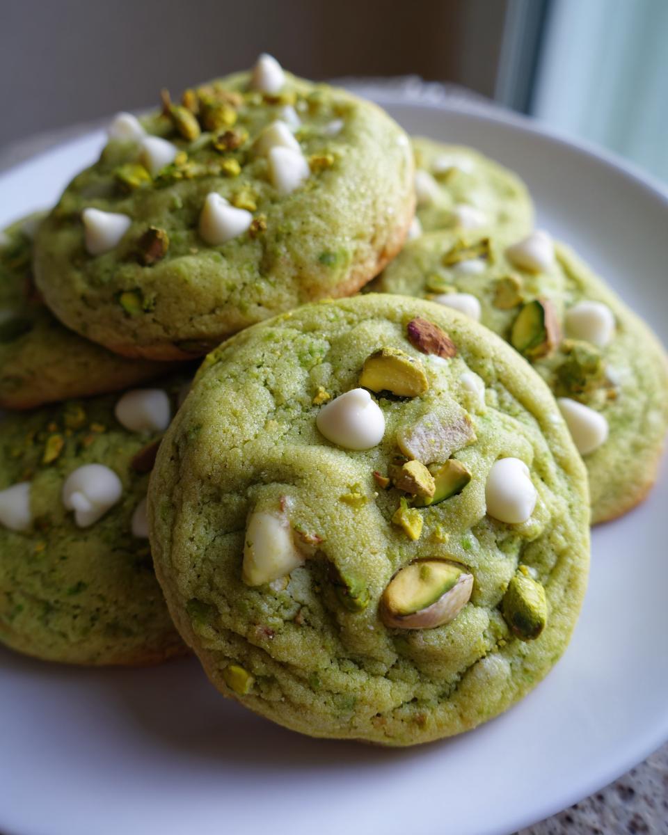 Pistachio Pudding Cookies - detail 2