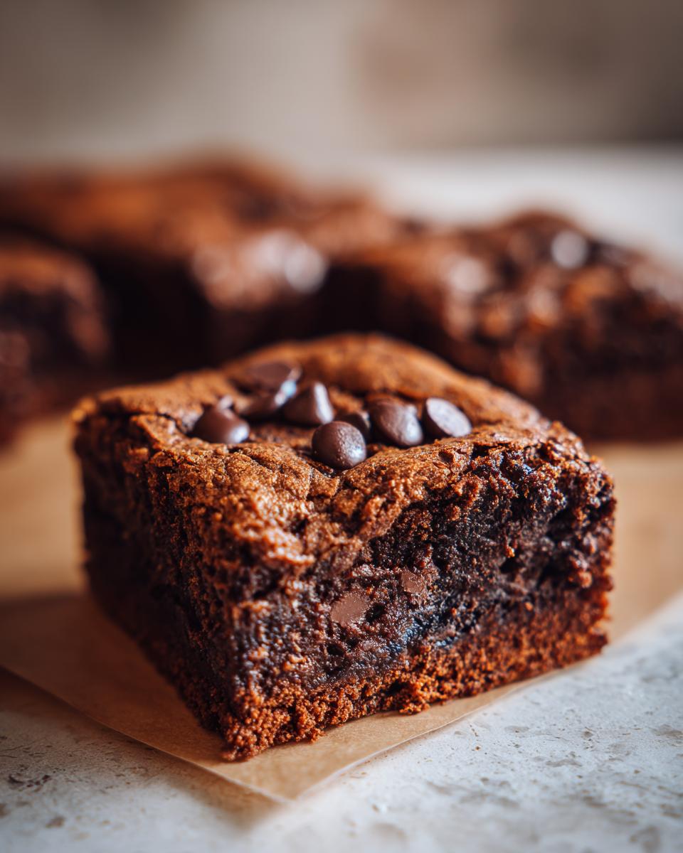 Pumpkin Brownies - detail 1