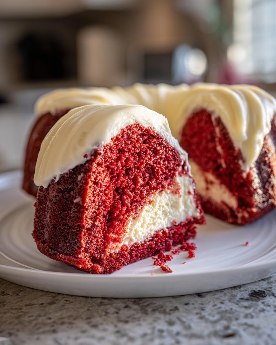 Red Velvet Bundt Cake - detail 1