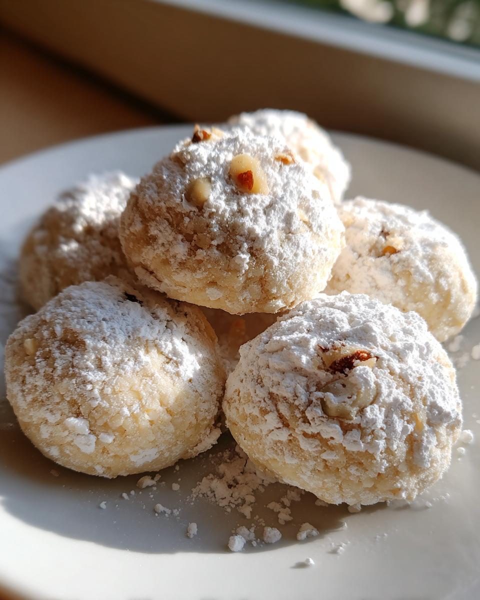 Russian Tea Cakes (Snowball Cookies) - detail 2