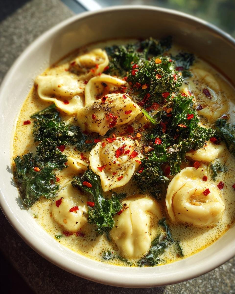 Sausage Tortellini Soup - detail 1
