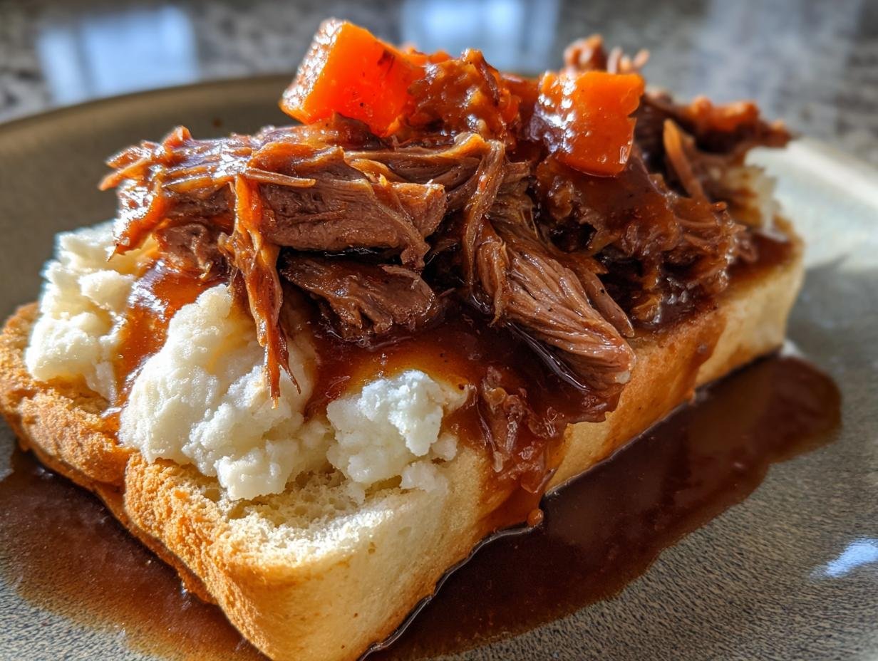 Slow Cooker Beef Manhattan