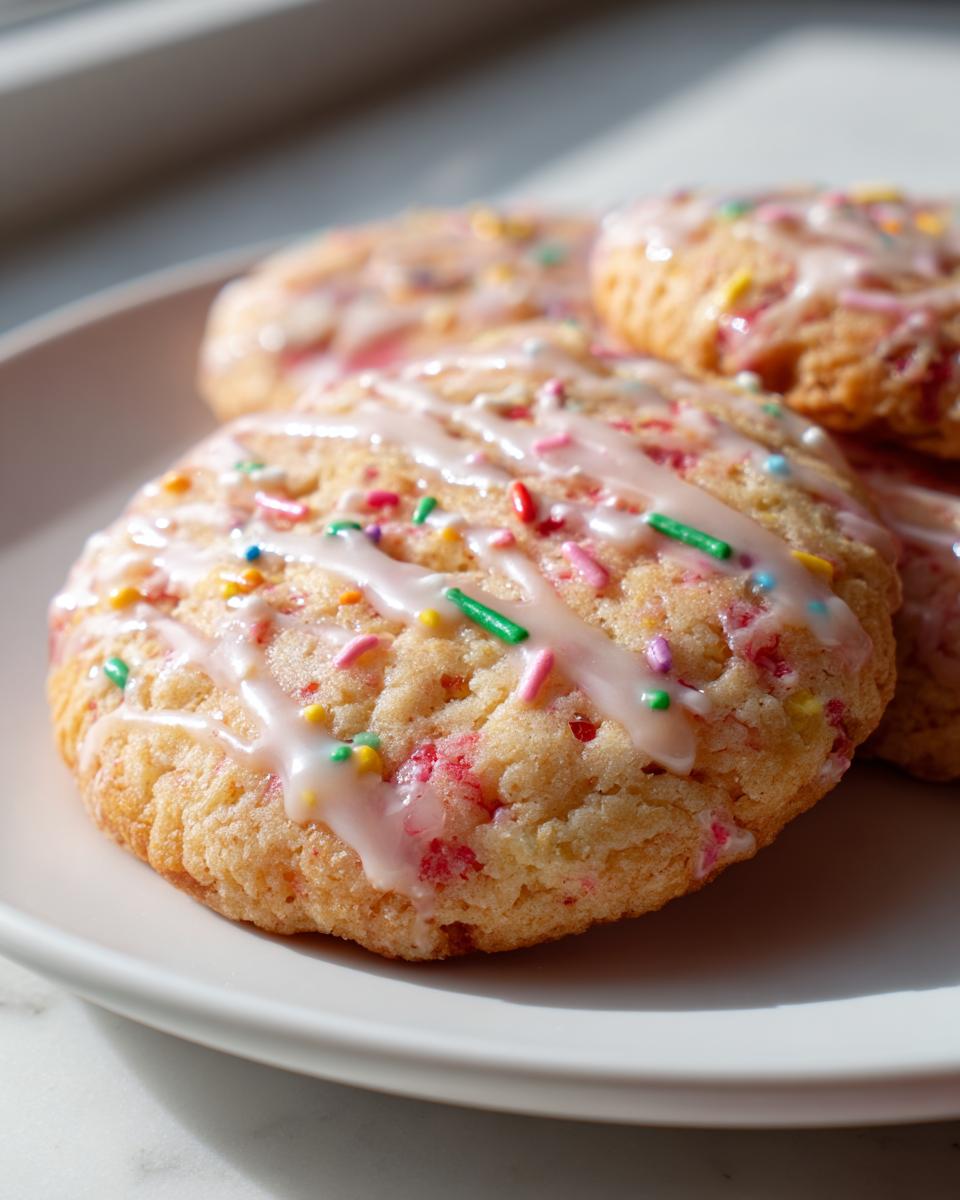 Strawberry Pop Tart Cookies - detail 1