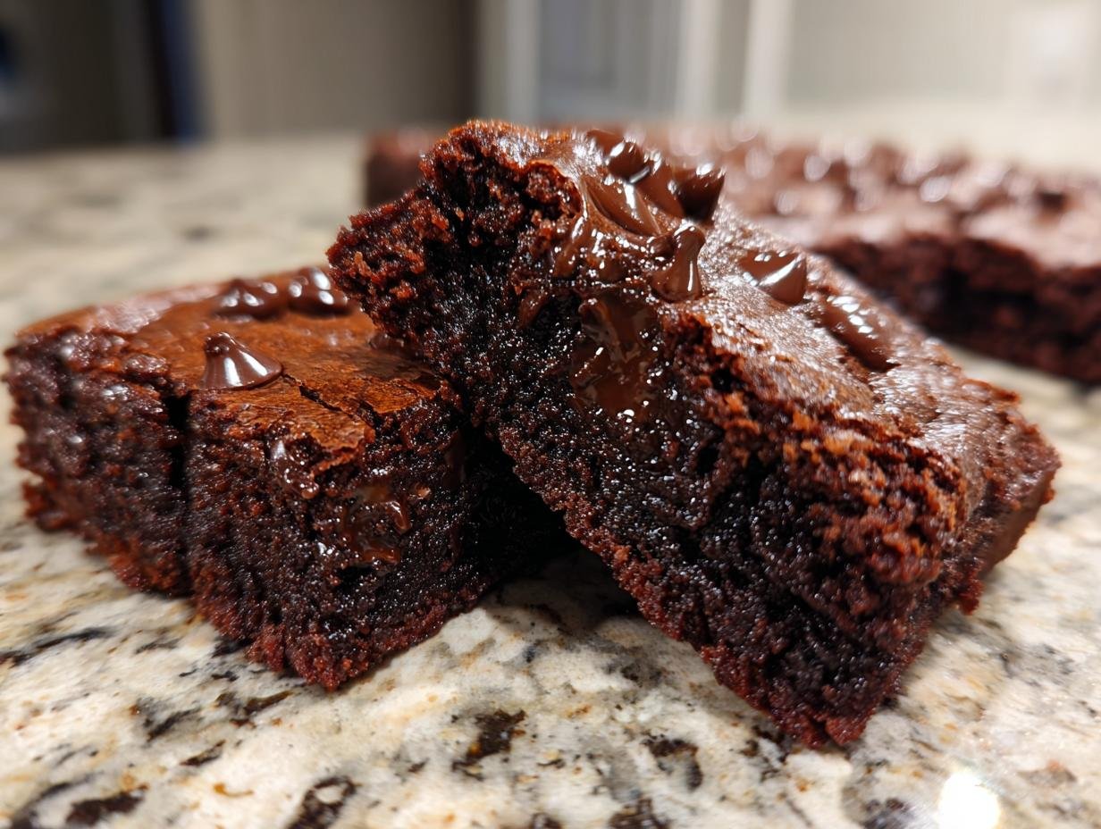 The Easiest Fudgy Chocolate Brownies Ever