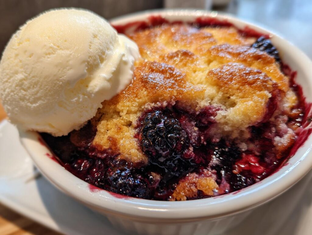 The Pioneer Woman’s Blackberry Cobbler