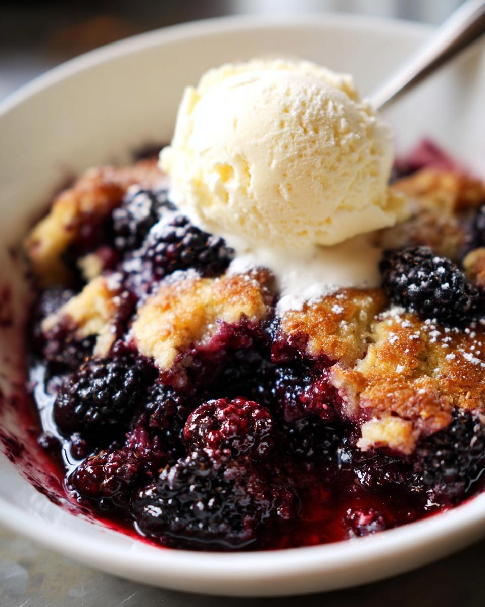 The Pioneer Woman’s Blackberry Cobbler - detail 2