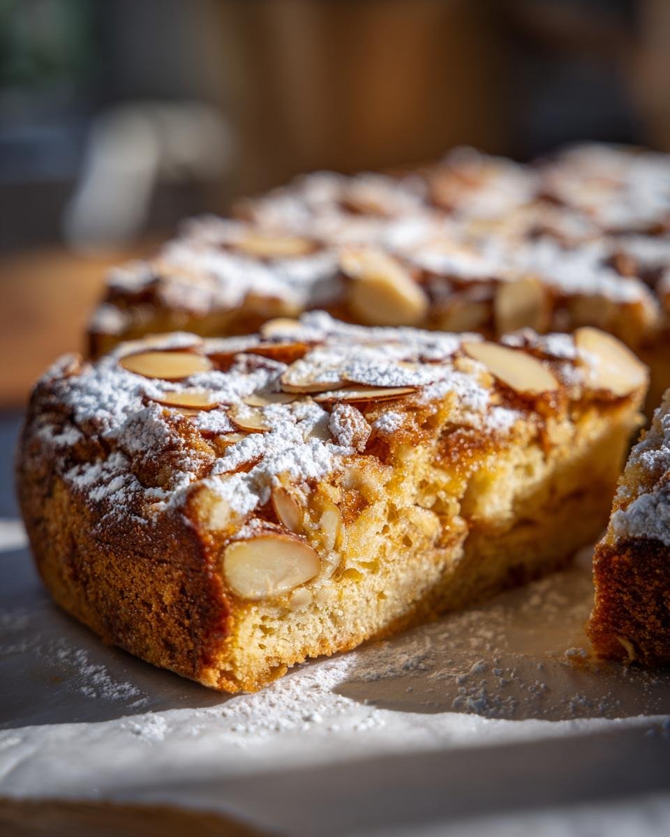 Almond Croissant Blondies - detail 1
