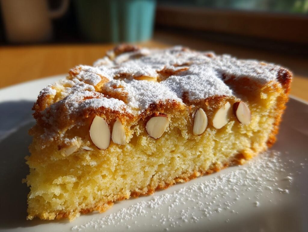 Almond Croissant Blondies