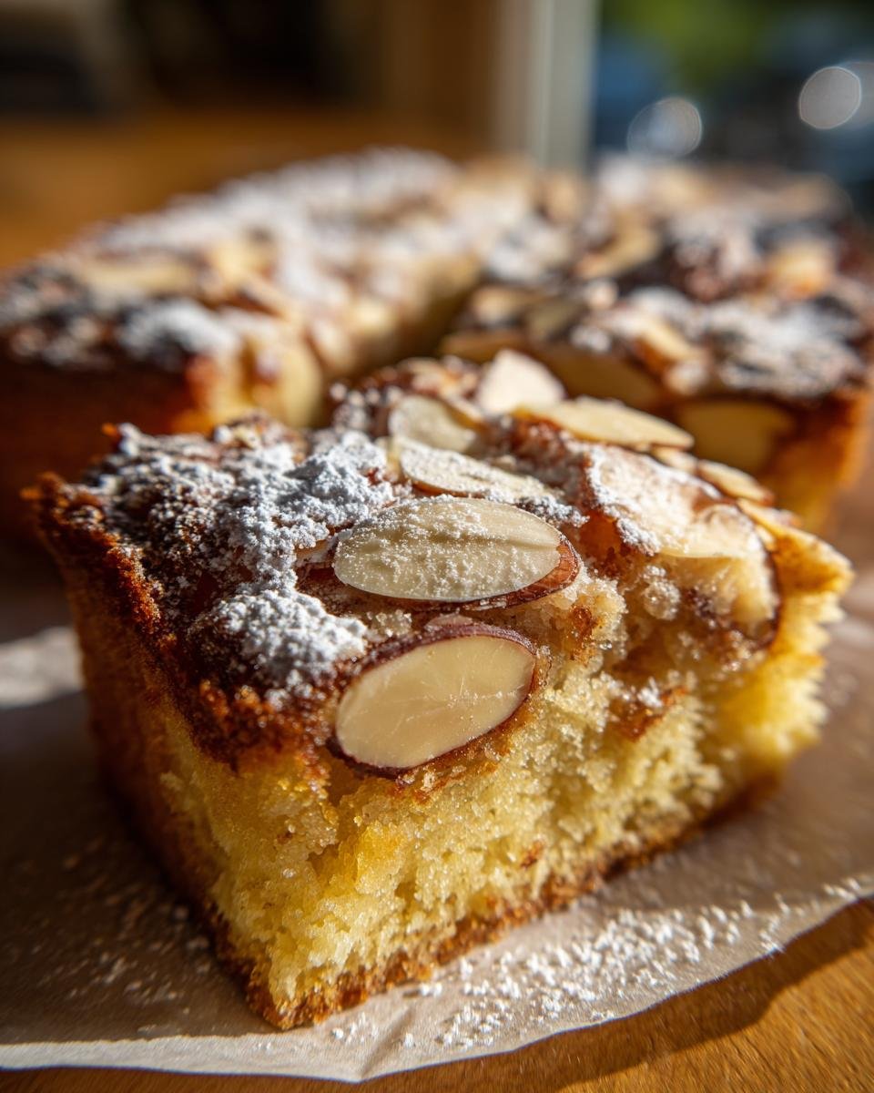 Almond Croissant Blondies - detail 2