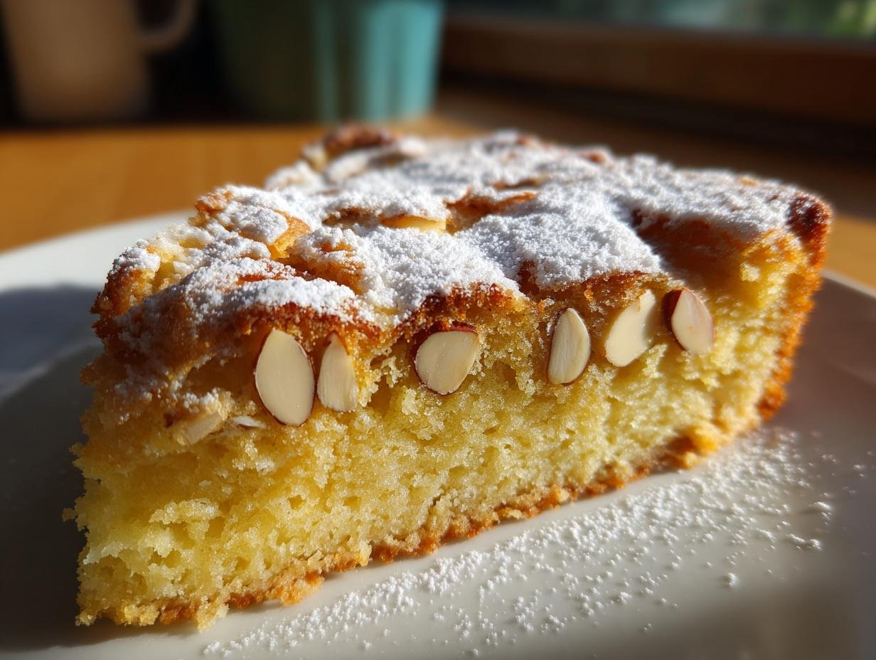 Almond Croissant Blondies