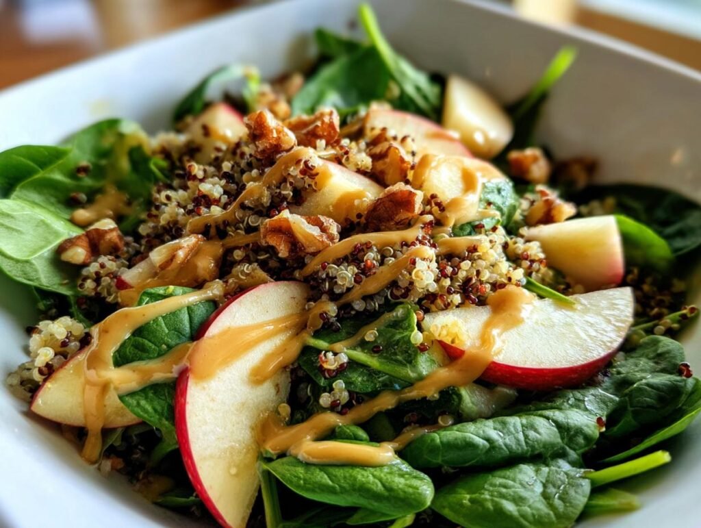 Apple Walnut Quinoa Salad