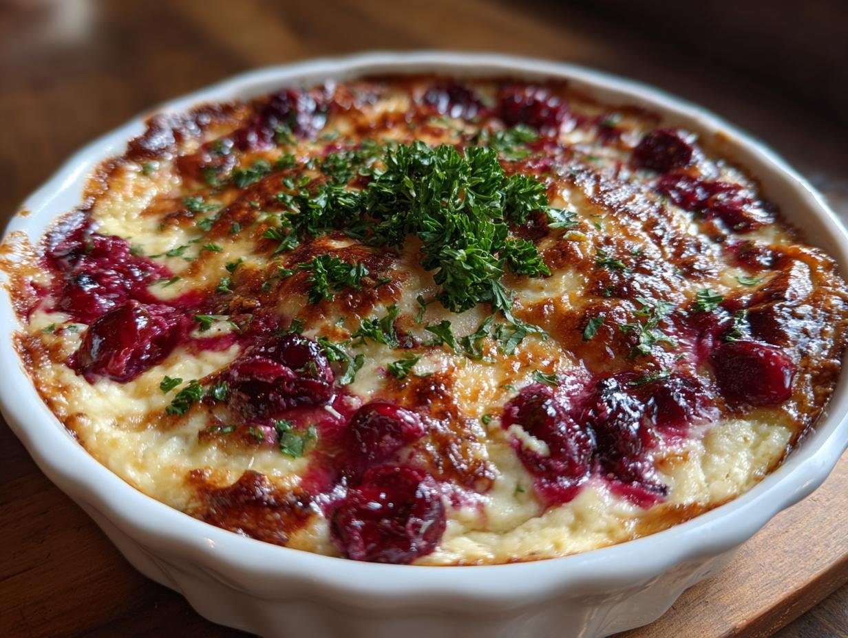 Baked Cranberry Cream Cheese Dip