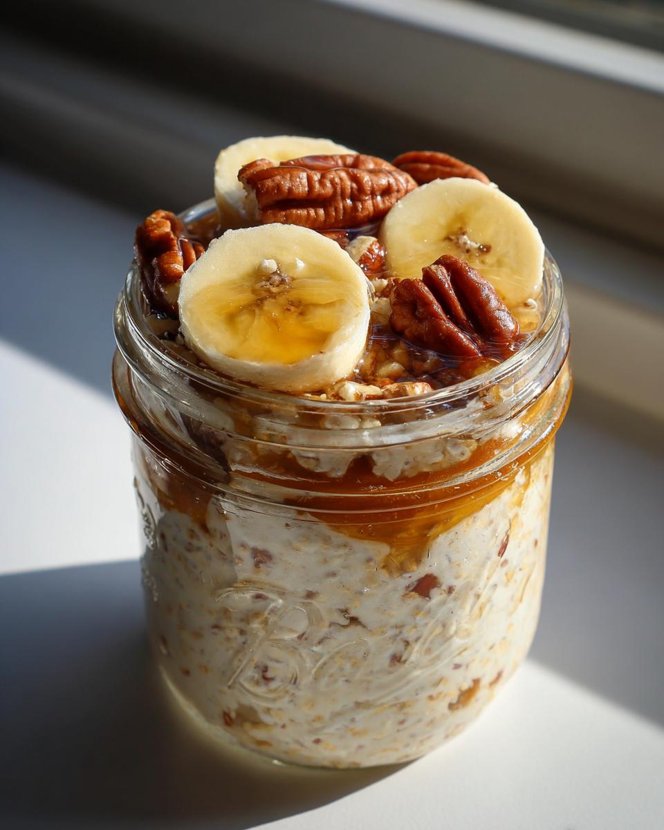 Banana Bread Overnight Oats - detail 1