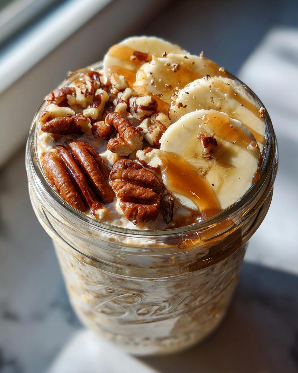 Banana Bread Overnight Oats - detail 2