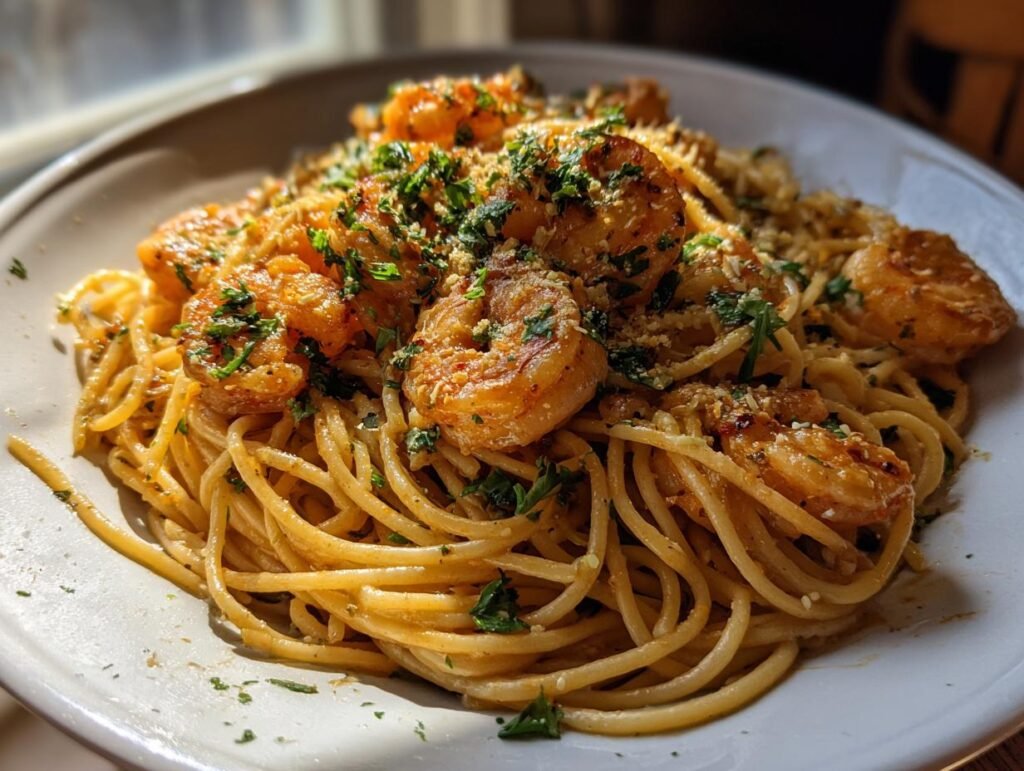 Bang Bang Shrimp Pasta
