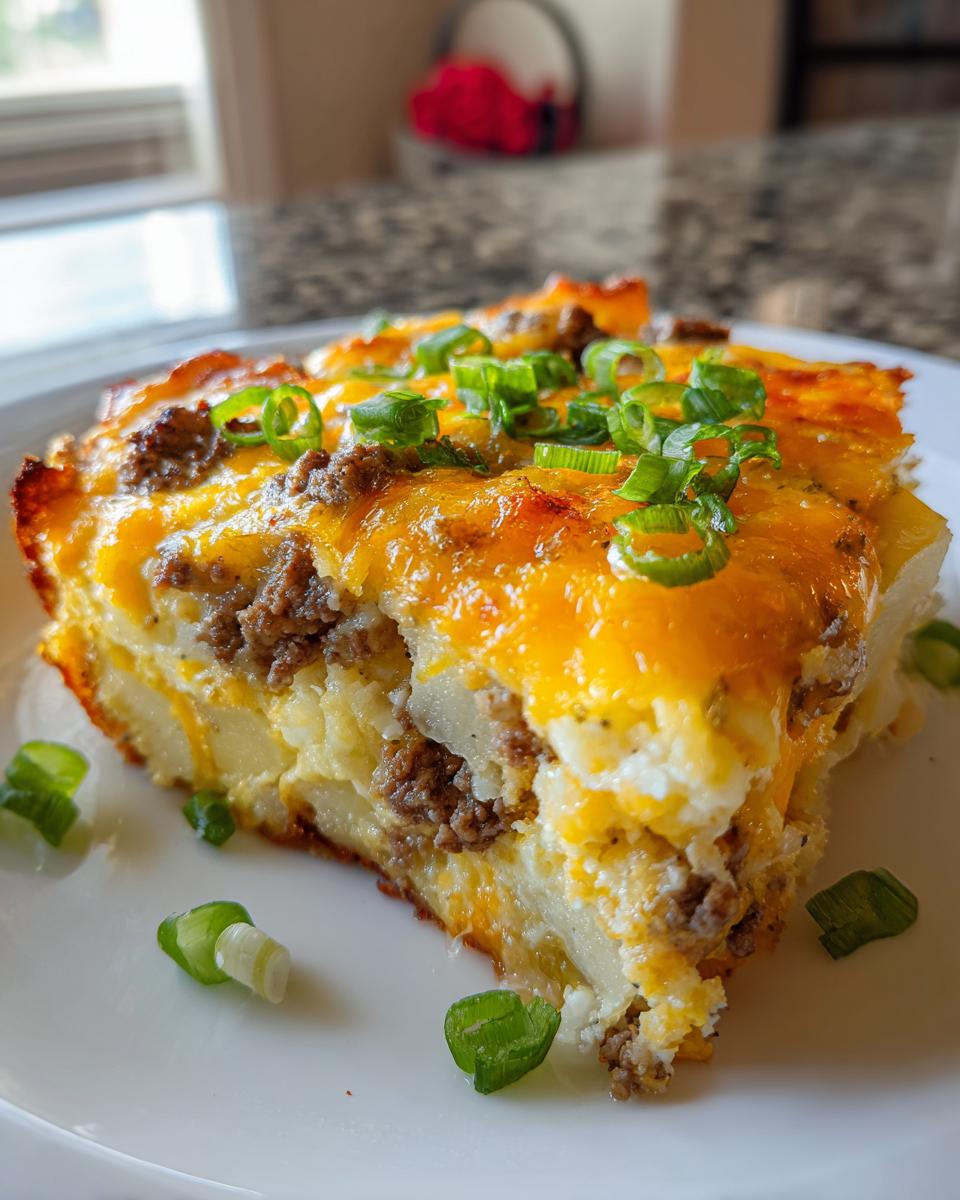 Beef, Potato, and Egg Casserole - detail 2