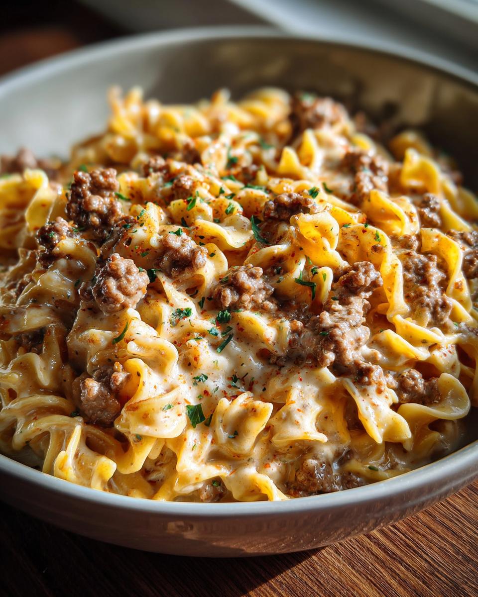 Beef and Noodles - detail 2