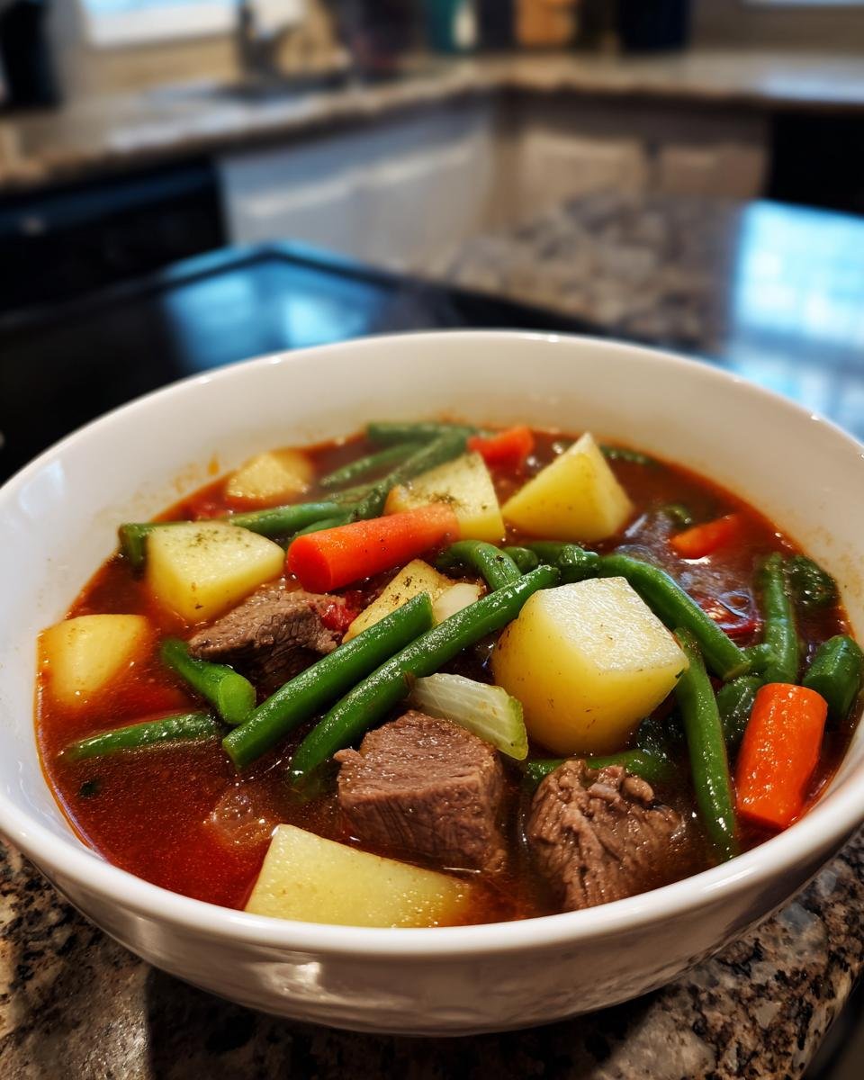 Best Ever Vegetable Beef Soup - detail 1