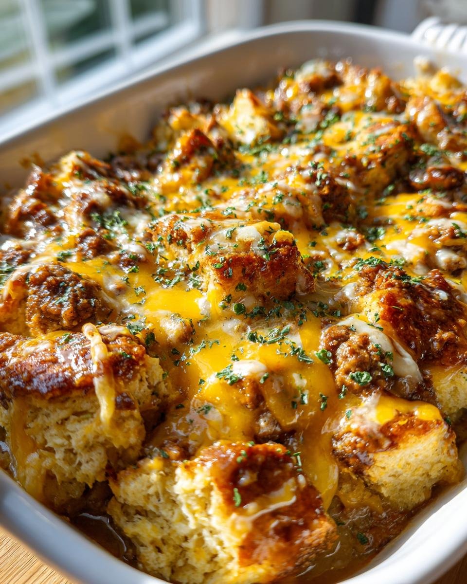 Biscuits and Gravy Breakfast Casserole - detail 2