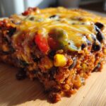 Black Bean Quinoa Enchilada Bake