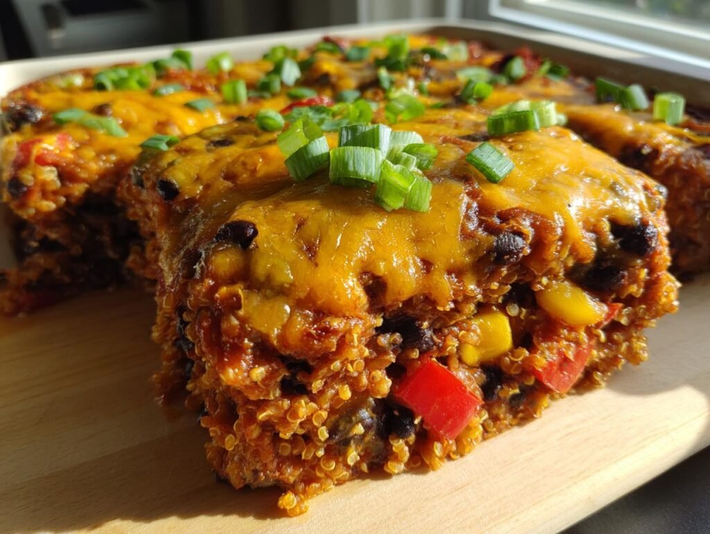 Black Bean Quinoa Enchilada Bake