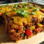 Black Bean Quinoa Enchilada Bake