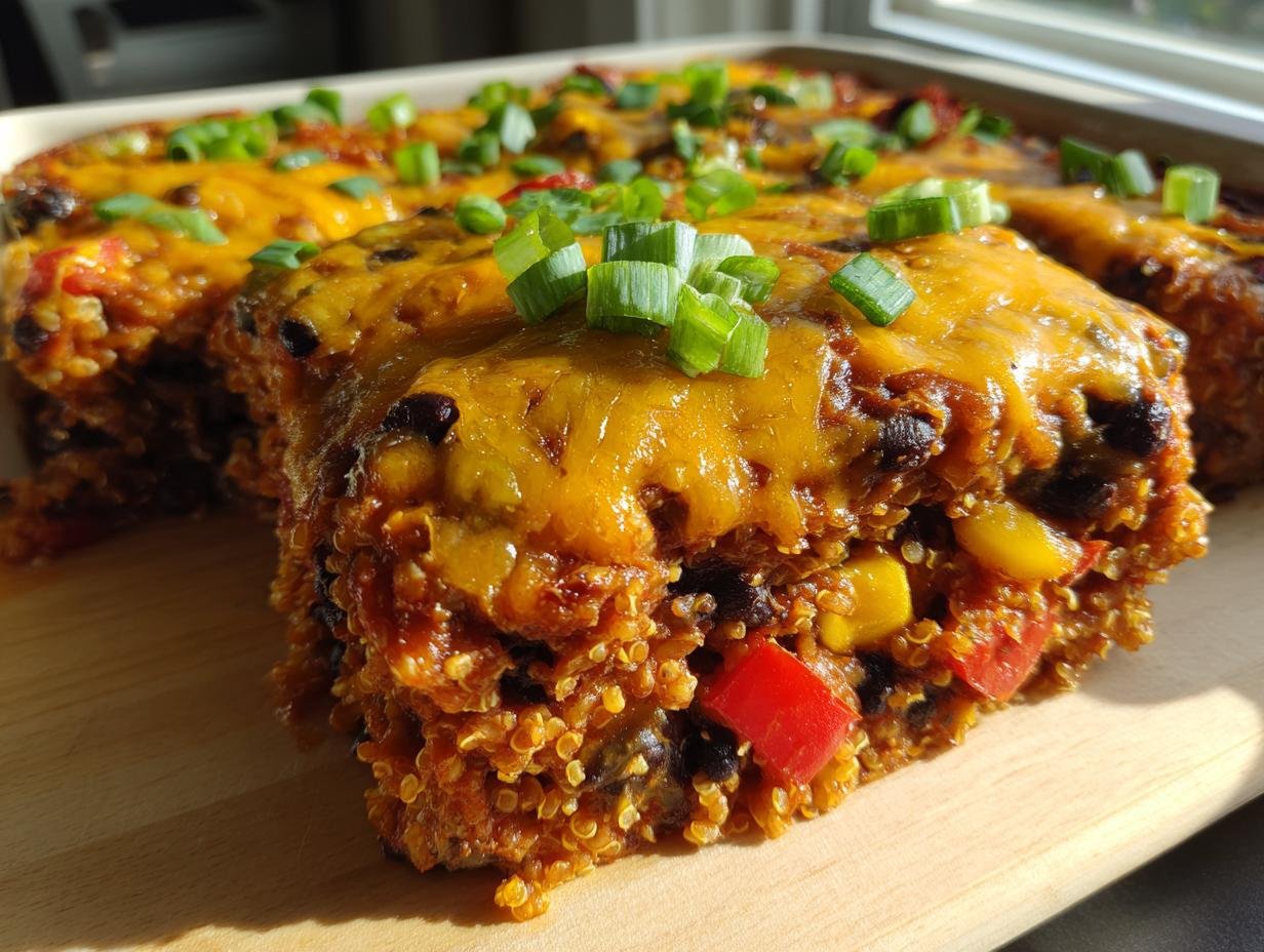 Black Bean Quinoa Enchilada Bake
