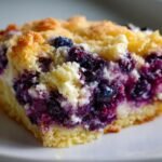 Blueberry Cream Cheese Dump Cake