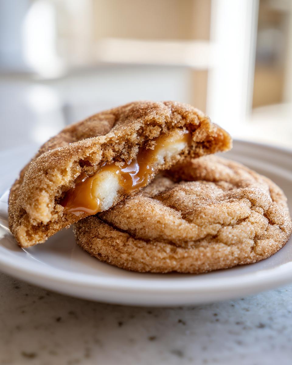 Brown Butter Salted Caramel Snickerdoodles - detail 1