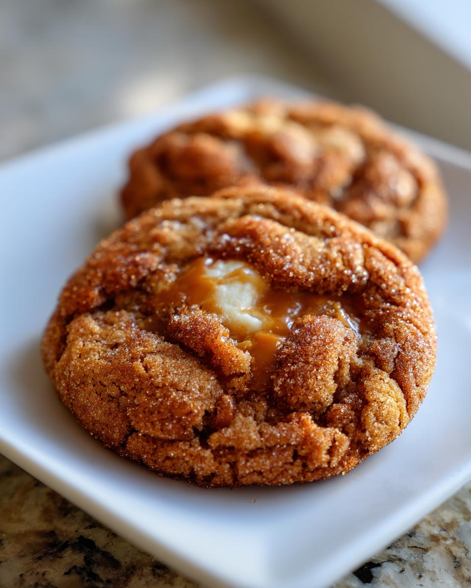 Brown Butter Salted Caramel Snickerdoodles - detail 2